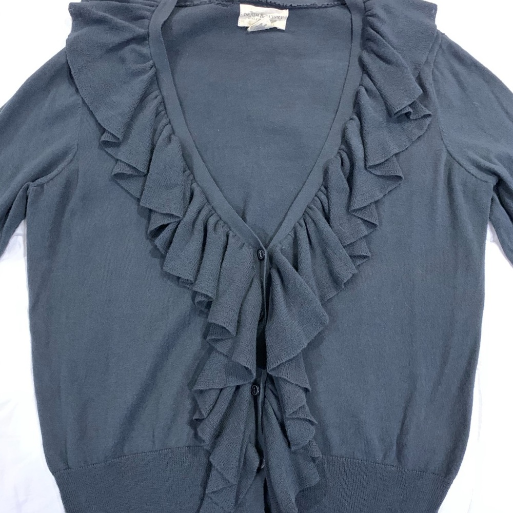Ralph Lauren Denim & Supply Grey Cotton Sweater